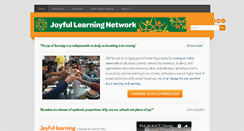 Desktop Screenshot of joyfullearningnetwork.com